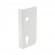 Enjoliveur simple pour serrure en applique verticale PVC - GA