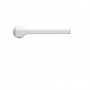 Poignées de porte sur mini-rosaces rondes série ER 57M Soho - blanc KARCHER DESIGN