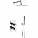 Ensemble de douche encastré - thermostatique - design carré - Blautherm RAMON SOLER