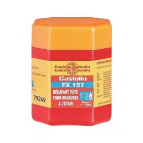 Décapant en pâte FX157 pour brasure gaz à l'étain - pot de 200g CASTOLIN