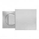 Bouton de porte pivotant forme cube Ø60 mm - série EK550D - inox satiné KARCHER DESIGN