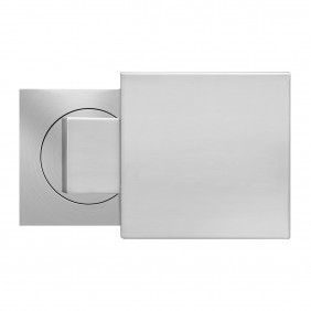 Bouton de porte pivotant forme cube Ø60 mm - série EK550D - inox satiné KARCHER DESIGN