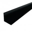 Cornière égale en aluminium finition laqué noir RAL 9005 - longueur 4 m Atrius