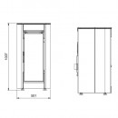 Poêle à granulés étanche ventilé - 8 kw-N - Ilary Top Schéma LA NORDICA EXTRAFLAME