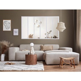 Verrière intérieure 6 carreaux 108 x 183,2 cm blanc Kit Atelier