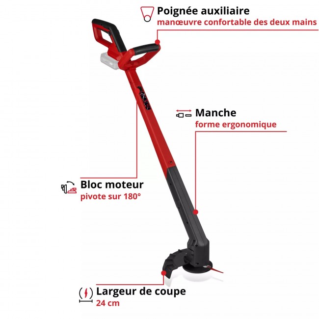 Coupe-bordures sans fil GC-CT 18:2411 Li P-Solo - 24 cm - Power X-Change 3.jpeg EINHELL