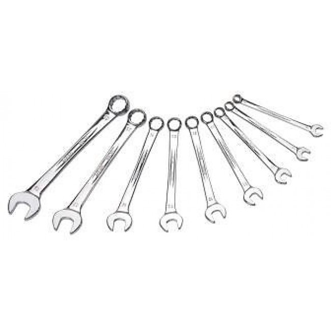 QUARKZMAN Clé Plate Clé Mixte Fine 13/64" En Acier Inoxydable 30Cr13, Mini Clé Mixte Avec Embout Carré Décalé à 12 Pans Et Extrémité Ouverte Coudée à 15° Pour Réparations Automobiles