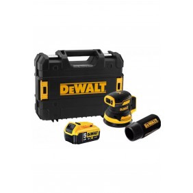 Ponceuse excentrique XR 18V DCW210NT-XJ + Batterie lithium XR 18V 5Ah DCB184 DEWALT