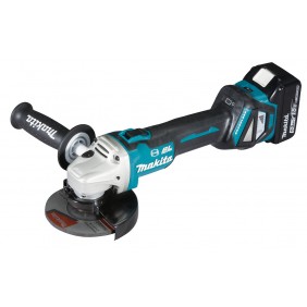 Meuleuse sans fil LXT® 18V - Ø125mm - 2 batteries 5Ah + chargeur - DGA513RTJ MAKITA
