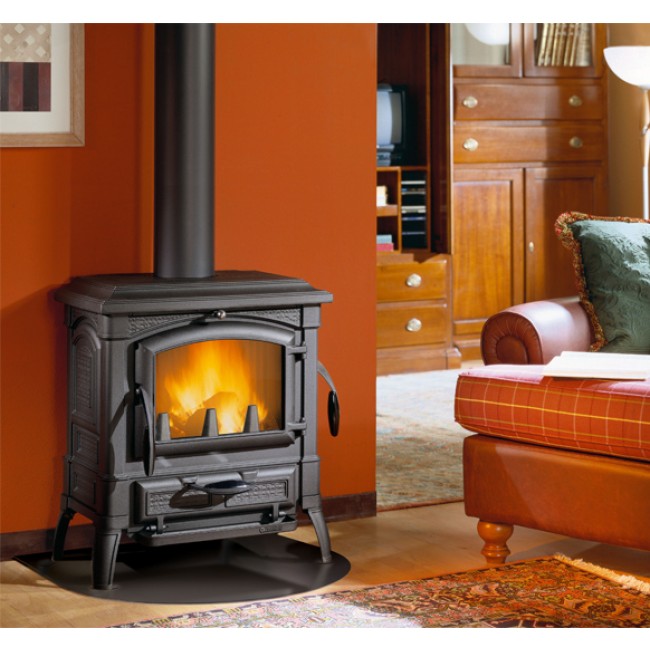 Poêle à bois en fonte - Isetta Evo - 7,7Kw LA NORDICA