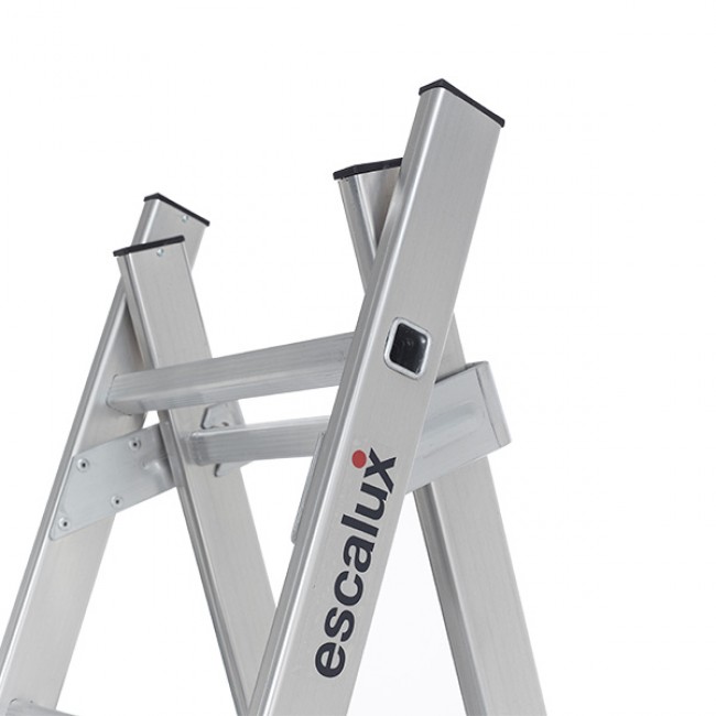 Echelle transformable 2 plans - 2x8 échelons - hauteur de travail 3,40m - Bricozor 4.jpg ESCALUX