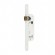Serrure à larder 719 - axe 40 - bec de cane - blanc