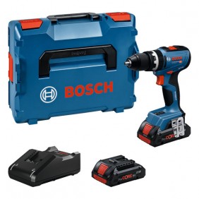 Perceuse à percussion sans fil PRO GSB 18V-65 - 65 Nm + 2x4Ah - 06019N3306 BOSCH