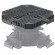 Ensemble support de dalle de bordure Nivo+