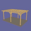 Carport en bois Douglas - 6 poteaux - 400 x 500 cm - Bricozor.jpg CPBF