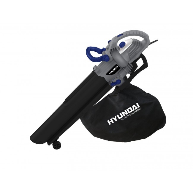 Aspirateur souffleur broyeur électrique sur roues 3000 watts HAS3000V-1 HYUNDAI