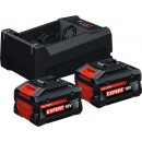 Pack 2 batteries EXBA 18V-55 + chargeur GAL 12V/18V-80 - 1600A0373P BOSCH