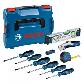 Set 19 pièces tournevis et outils à main - coffret L-BOXX - 0615990N2R BOSCH