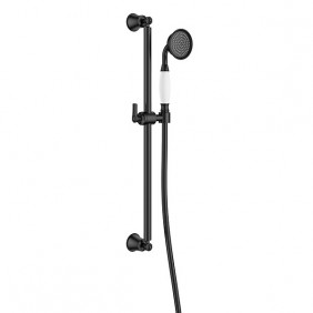 Ensemble de douche rétro noir mat Lady's PAINI