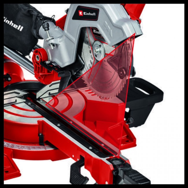 Scie à onglet radiale TE-SM 216 Dual - Bricozor 6.jpeg EINHELL