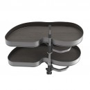 Plateaux réglables pour meuble d'angle Lake Harmony - anthracite EMUCA