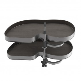 Plateaux réglables pour meuble d'angle Lake Harmony - anthracite EMUCA