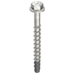 Vis ancrage béton filetage partiel MULTI-MONTI Plus SS inox A4 10 x 65 mm - x25 HECO