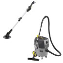 Pack ponceuse girafe 400W BDWS 400 - 225mm + aspirateur eau et poussières 1600W - décolmatage auto - NETUP 30AUTO FARTOOLS