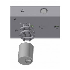 Kit cale épaisseur 5 mm avec vis pour protecteur de pompe DEVISMES