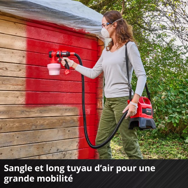 Pistolet à peinture sans fil 18V - TE-SY 18:90 Li-Solo - Power X-Change - Bricozor 8.jpeg EINHELL