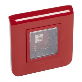 Dispositif lumineux d’alarme feu - 2 candélas rouge URA