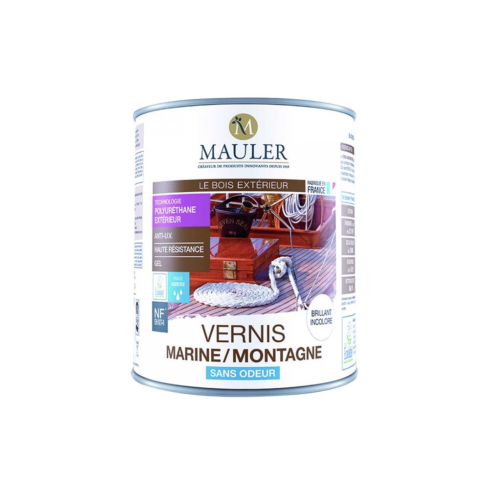 Vernis Extérieur - Marin - Incolore - 1L