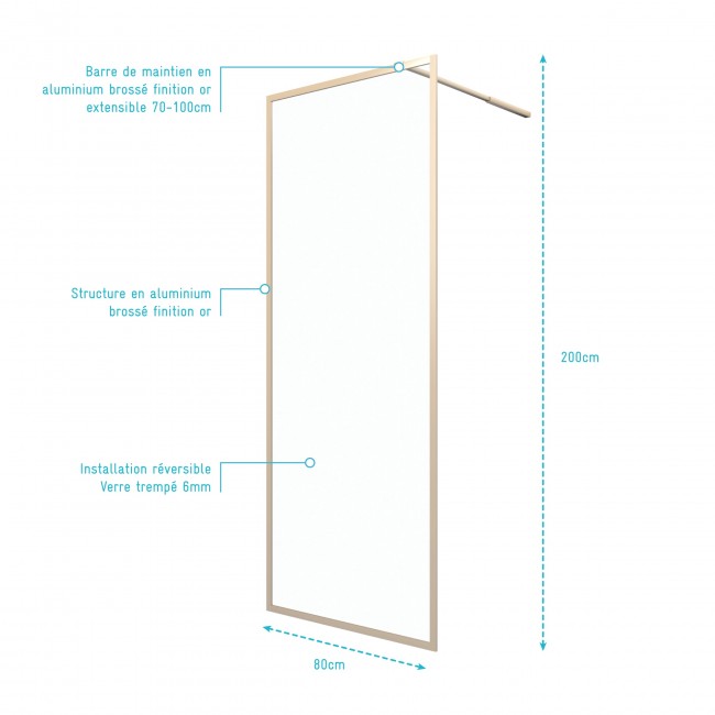schema-paroi-de-douche-fixe-or-brosse-verre-transparent-80x200cm-golden-edge-aurlane.jpg AURLANE