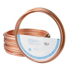 Couronne de tube en cuivre recuit anti-corrosion - Temix KME