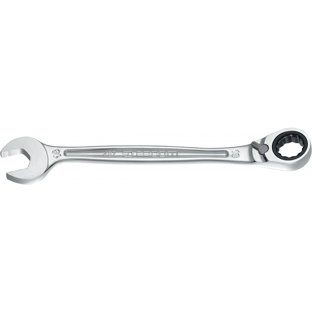 Clé mixte à cliquet métrique 7 mm FACOM | Bricozor