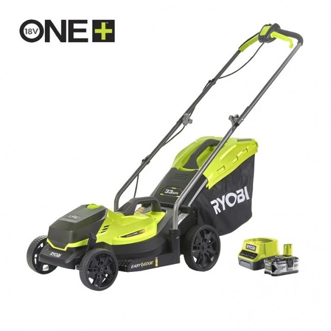 Tondeuse poussée à batterie 18V ONE+™ - coupe 33 cm + batterie et chargeur - Bricozor 1.jpeg RYOBI