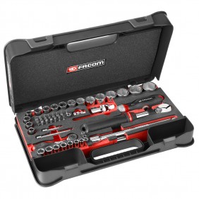 Coffret MBOX serrage 1/4" et 1/2" OGV® Grip - 60 pièces FACOM