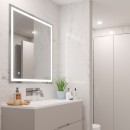 Miroir salle de bain avec éclairage frontal - 800x600 mm - Hercule 5.jpg EMUCA