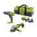 Pack perceuse à percussion 18V ONE+™ + meuleuse 115mm 18V ONE+™ - R18PDAG-242S