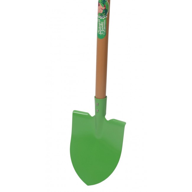 Pelle Enfant 30 Cm - En Métal Et Bois - Colorée, Robuste Et Adaptée Aux Petits - Idéale Pour Sable, Jardin Et Jeux Extérieurs