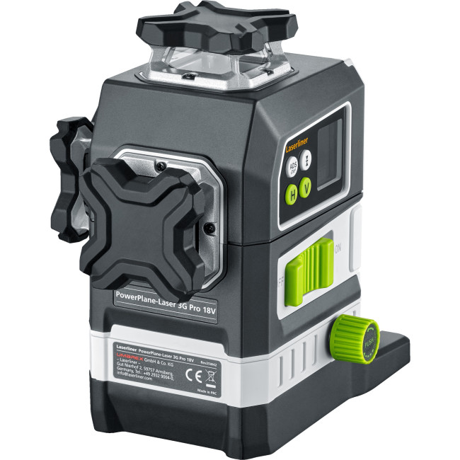 Niveau laser vert 3G Pro Multi-18V - portée 60m - 036.390L LaserLiner