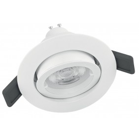 Kit spot LED GU10 - 8,3 W - orientable et dimmable - Recess Ledvance