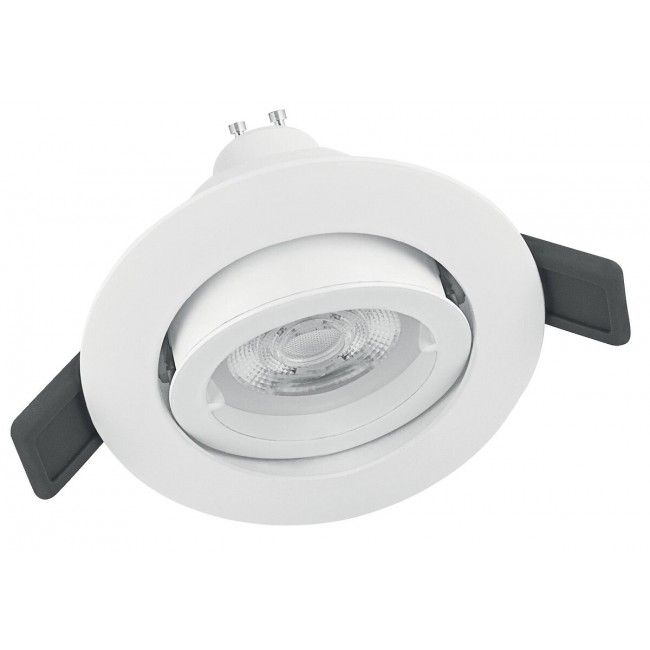 Kit spot LED GU10 - 8,3 W - orientable et dimmable - Recess
