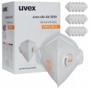 Masques respiratoires jetables - FFP2 - avec soupape - Silv Air C 3210 UVEX