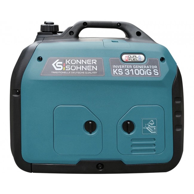 Groupe électrogène Inverter à essence:gaz - 3,1 kW - 230V - KS 3100iG S - Bricozor 15.jpeg KONNER & SOHNEN