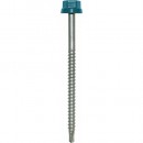 Vis de bacs acier - charpente bois - tête hexagonale laquée - Zacrovis ETANCO