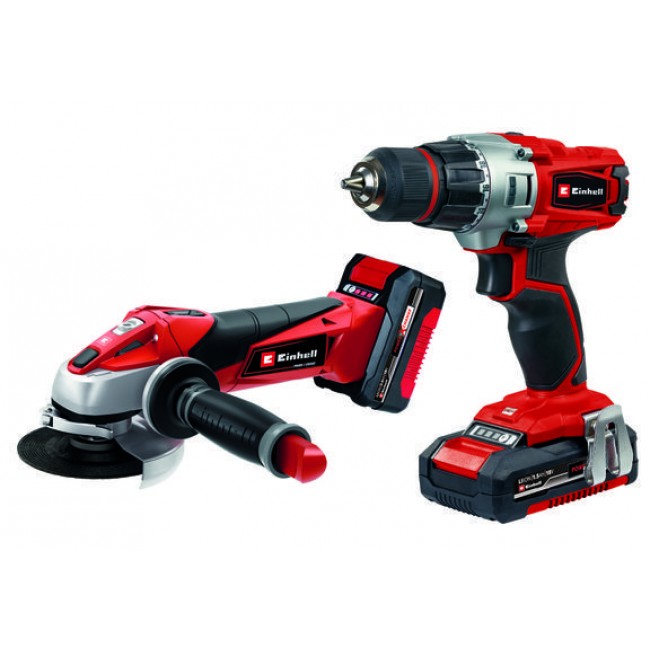 Kit perceuse visseuse + meuleuse d'angle TE-TK 18 Li - Power X-Change - Bricozor.jpeg EINHELL