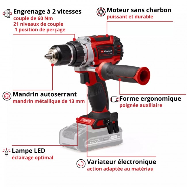 Perceuse visseuse sans fil TP-CD 18:60 Li BL Solo - Power X-Change - Bricozor 2.jpeg EINHELL