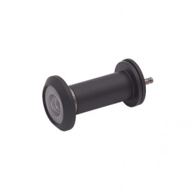 Judas optique NL 180° pour porte standard 38 à 60 mm - noir mat BRICOZOR