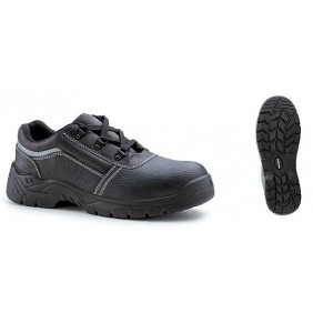 Chaussures de sécurité basses basic Nacrite S1P SRC - cuir noir Coverguard